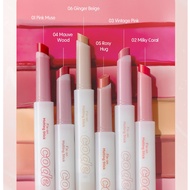 [CODE GLOKOLOR] Fix-On Melting Stick Korean Lipstick Glossy Moisturizing Lip Color Stick 1.8g