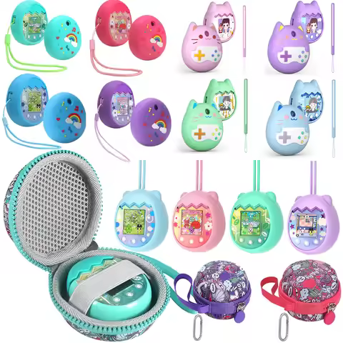 Carrying Case For Tamagotchi Pix Portable Shock-proof Machine Silicone Storage Bag Virtual Electroni