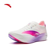 Anta Women C202 G9 2 Carbon Plate Marathon ShRunning Shoes 1225D5573-2- White/Rose Red/ Purple