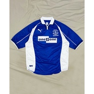 PUMA Original Everton FC Home Kit 2000 2001 2002 Vintage Football Jersey