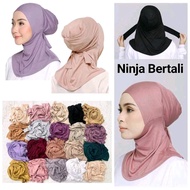 Inner Neck Tudung-Anak Tudung Ninja-Adjustable Inner Neck-Anak Tudung Ikat Tali Premium Quality