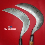 Arit rumput baja isen double sudah diasah cap HISR Wonosobo