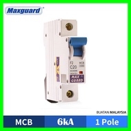 [BORONG] MAXGUARD MCB 6kA 20A 1POLE 1P