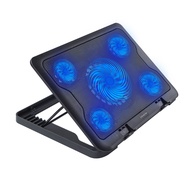 Laptop Cooler 5 Fans Laptop Cooling Pad 2 USB Port for 14/15.6 Inch Gaming Laptop Cooler Stand