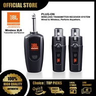 JBL UHF Wireless Microphone System, XLR Transmitter & 6.35mm Receiver, Compatible with Audio Mixer &