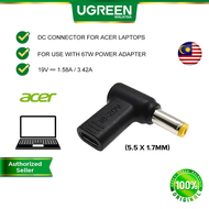 UGREEN USB C to DC Converter For HP Asus Acer Lenovo Laptop Connector Compatible with UGREEN 67W Uni