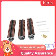 superparis DIN Rail Terminal Kit 3 Pcs Flame Retardant Wire Connector with 6 Marker Strips for 28-12