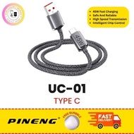 (NEW) Mars cable - UC-01, Fast Charging Data Cable , USB TO TYPE-C , 1-Year Warranty