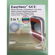 easysure gcu blood glucose, cholesterol,uric acid IVDC79288364219