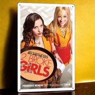 Broke Girls Flower Album Tin Painting Metal Poster Made In Taiwan Whole Island Straight Out 2