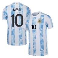 [GR] 2023 World Cup Argentina national Home Football Jersey Tshirt Messi DiMaria Dybala Martinez Soccer Jersey Tee