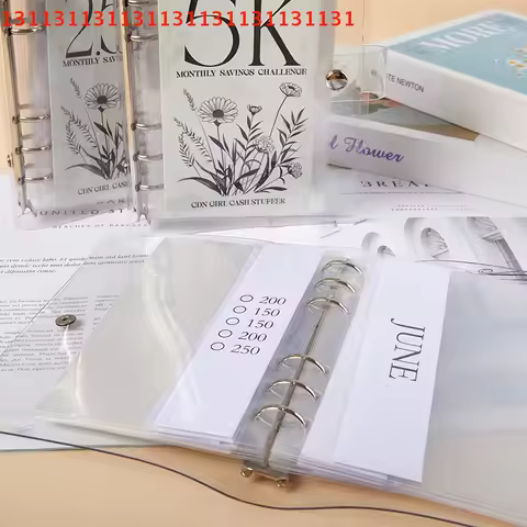 For Financial Discipline 12-Month Envelope Challenge Kit Money Saving Planner Easy Fun Way to save 2