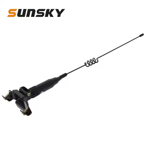 Universal Car Aerial Decoration Extensile Aerial Clip Side Car Modified To Remove Static Electricity