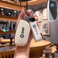 BMW iX Key Cover M60 i7 i5 i4 M50 iX3 iX1 XM X3 iX2 Casing Case Keyless Sarung Kunci BMW EV  car Acc