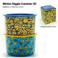 Minion Giggle canister tupperware