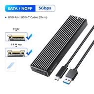 ORICO 10Gbps M.2 NVME SSD Case With Built-in Cooling Fan M.2 NVME SSD Enclosure For M.2 NVME 2230/22
