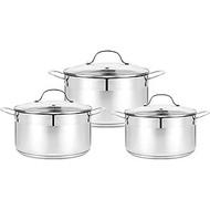 Bộ nồi Inox 304 3 đáy Elmich EL-2322NK - Hàng chính hãng