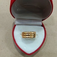 2 gram young gold spiral ring