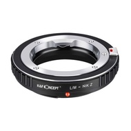 K&amp;F Concept adapter for Leica M mount lens to Nikon Z mount Camera Z6 Z7