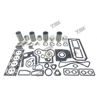 New ZH4102Y4-1 Overhaul Rebuild Kit With Gasket Set Bearings For Weichai Engine