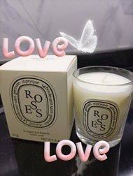 Diptyque Roses 香氛蠟燭 70g生日禮物#燭光晚餐
