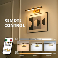 【A TOOT】 Rechargeable LED Wall Lamp 40CM Wireless Lamp 4400mAh Picture Light with Remote Control Int