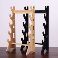 Floor Stand Solid Wood Shelf Display Stand Treasure Flute Flute Arrow Stand Flute Place Multi-Layer