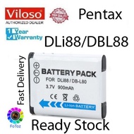 D-LI88 / 80  Li-Ion Battery, 740mAh for Pentax
