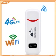 Fancy store WiFi Dongle Hotspot 150Mbps Modem Stick Sim Card Mobile Broadband Mini 4G Router for Car Office Home 4G LTE Wireless USB Dongle Mobile Hotspot LTE usb modem