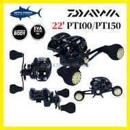 2022 DAIWA PT 100L 100HL 150HL BK Baitcast Reel BC PT100L PT100HL PT150HL Casting Jigging 22’ PT100 