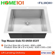 Fujioh Top Mount Sink FZ-SN50-S53T