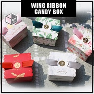 Kotak Telur Wedding Wing Goodies Box Kotak Doorgift Kahwin Doorgift Box Candy Gift Box Kotak