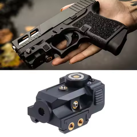 USB Green La-ser For Glock 43X 19 G43X MOS Red La-ser Sight Magnetic Rechargeable Sight For Pistol P