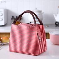 fashion   women bag☫❒✉Lunch Bag Handbag Female Aluminum Foil Insulation Large Thickened With Rice Po