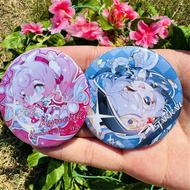 Game Honkai：Star Rail Kawaii Hyacinthia Cipher Hyacine Cifera Cosplay COSTUME Badge Pin SPTE Tinplat
