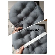 Soft Comfortable Motorcycle Seat Cushion Round Oval Plain Size 30x30cm