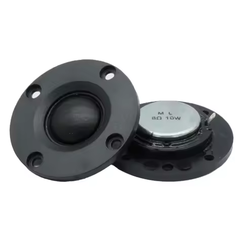 2Pcs/lot 52MM Round Audio Speaker 4 Ohm/8 Ohm 15W-20W Ultrathin Tweeter Speakers Silk Membrane HIFI 