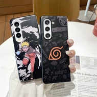 Suitable for Samsung Z Fold5 mobile phone case ins wind cartoon Naruto Z Fold4 bracelet creative per