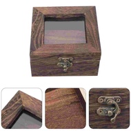 【Versatile】 Insect Display Case Shadow Box Frame Wood Display Case For Photos Flowers Bugs With Glas