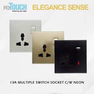 Retouch Elegance Sense Modern Design Switch Socket 13A 16A 20A Switches & Socket