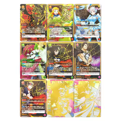 Proxy UNION ARENA Black Clover Asta Yami Yuno Noelle Mimosa UA20BT BCV-1-AP01/02 Serial Number Card 