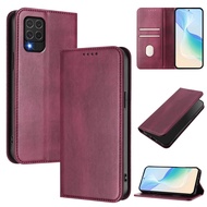 Wallet Case for Samsung Galaxy M62/F62 Vintage Leather Cover with Card Holder Kickstand Magnetic Clo
