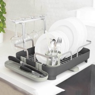 加拿大 Umbra Holster瀝水餐具碗盤瀝水架(昏灰42.1cm) | 收納