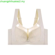Push up Bra Soft Wired Thin Cup Minimizer Lace Bra Side Support Breathable plus size bra 70B To 95E 