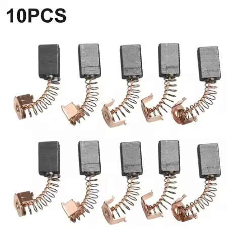 10pcs Carbon Brushes Replacement For Black Decker Angle Grinder G720 Motor Carbon Brushes 5x8x12mm P