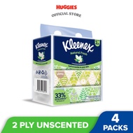 Kleenex Facial Tissue Soft Pack Natural Fresh - 2 PLY (160's x 4)