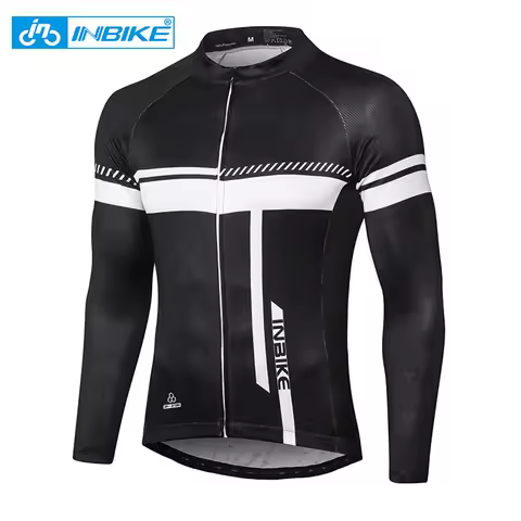 INBIKE Overstock Clearance!Men's Cycling Long Sleeved Jersey Bike Bib Pants Biking MTB Clothing Man 