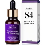 Cos De BAHA Salicylic Acid 4% Exfoliating Facial Serum with Niacinamide 1 Fl Oz (30ml)