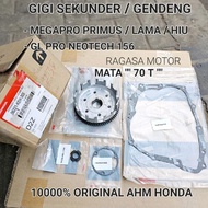 Rumah Kopling gigi Kopling Gigi SEKUNDER  MEGAPRO PRIMUS LAMA HIU GL PRO NEOTECH Original Baru AHM 0
