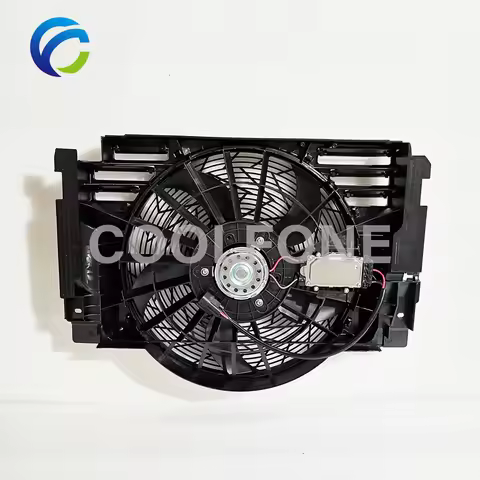 Cooling Radiator Electric Fan for BMW X5 E53 3.0i 4.4i 4.6is 4.8is 64546921381 64546921940 645069081